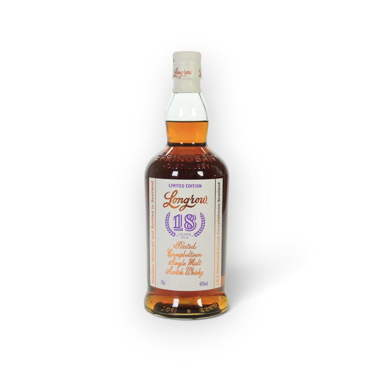 Longrow 18 Year Old 2022 Release | 46% | 70cl | Campbeltown Single Malt