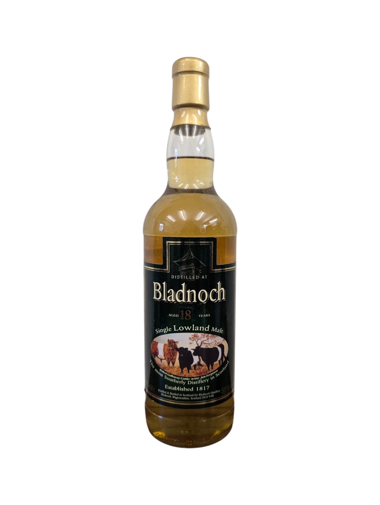 Bladnoch 18 Year old (Old Bottling)