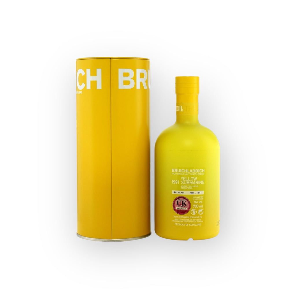 Bruichladdich 1991 25 Year Old WMD III Yellow Submarine