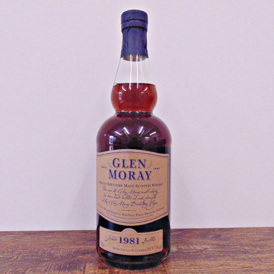 Glen Moray 1981 Bottle No. 175 of 463