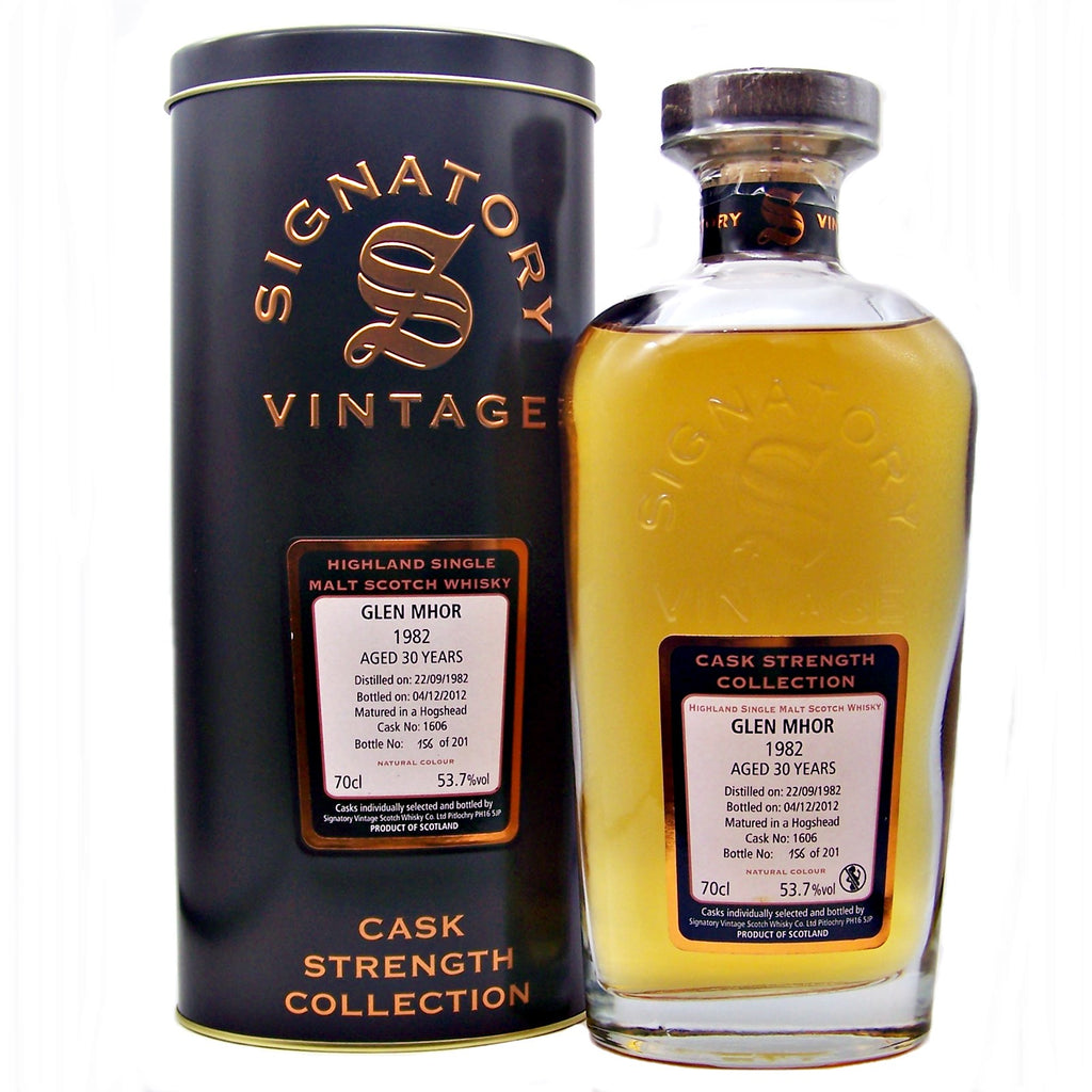 Glen Mhor 1982 Signatory 30 Year Old