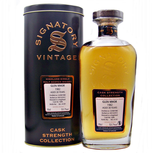 Glen Mhor 1982 Signatory 30 Year Old