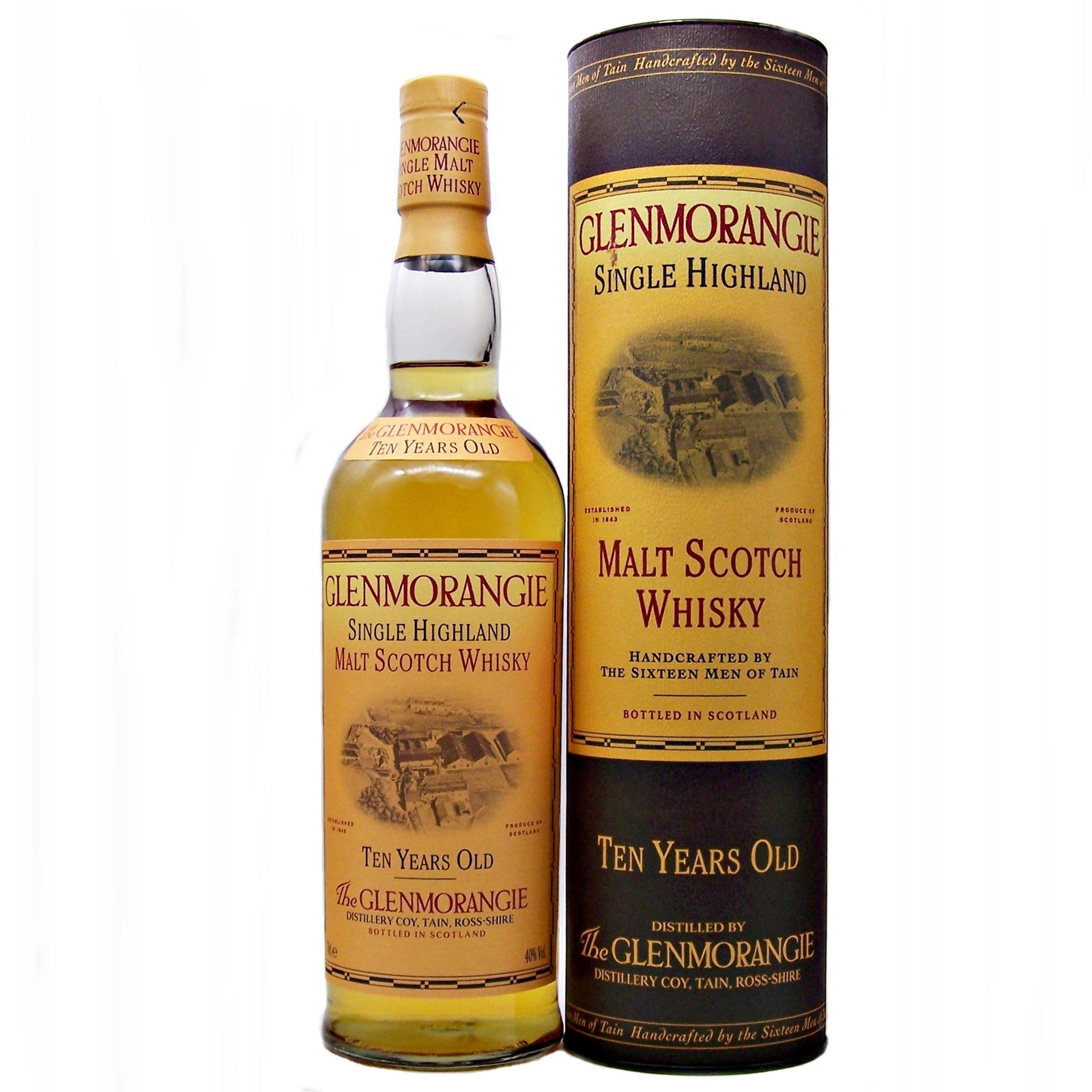 Glenmornagie 10 Year Old 1990s 1L