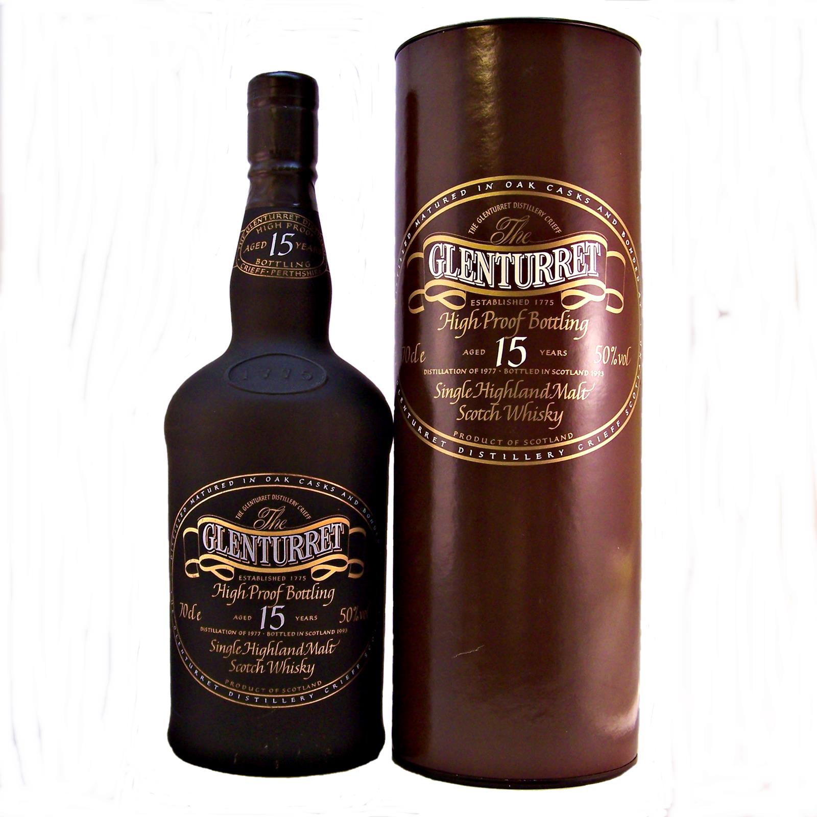 Glenturret 15 Year Old 1977 High Proof