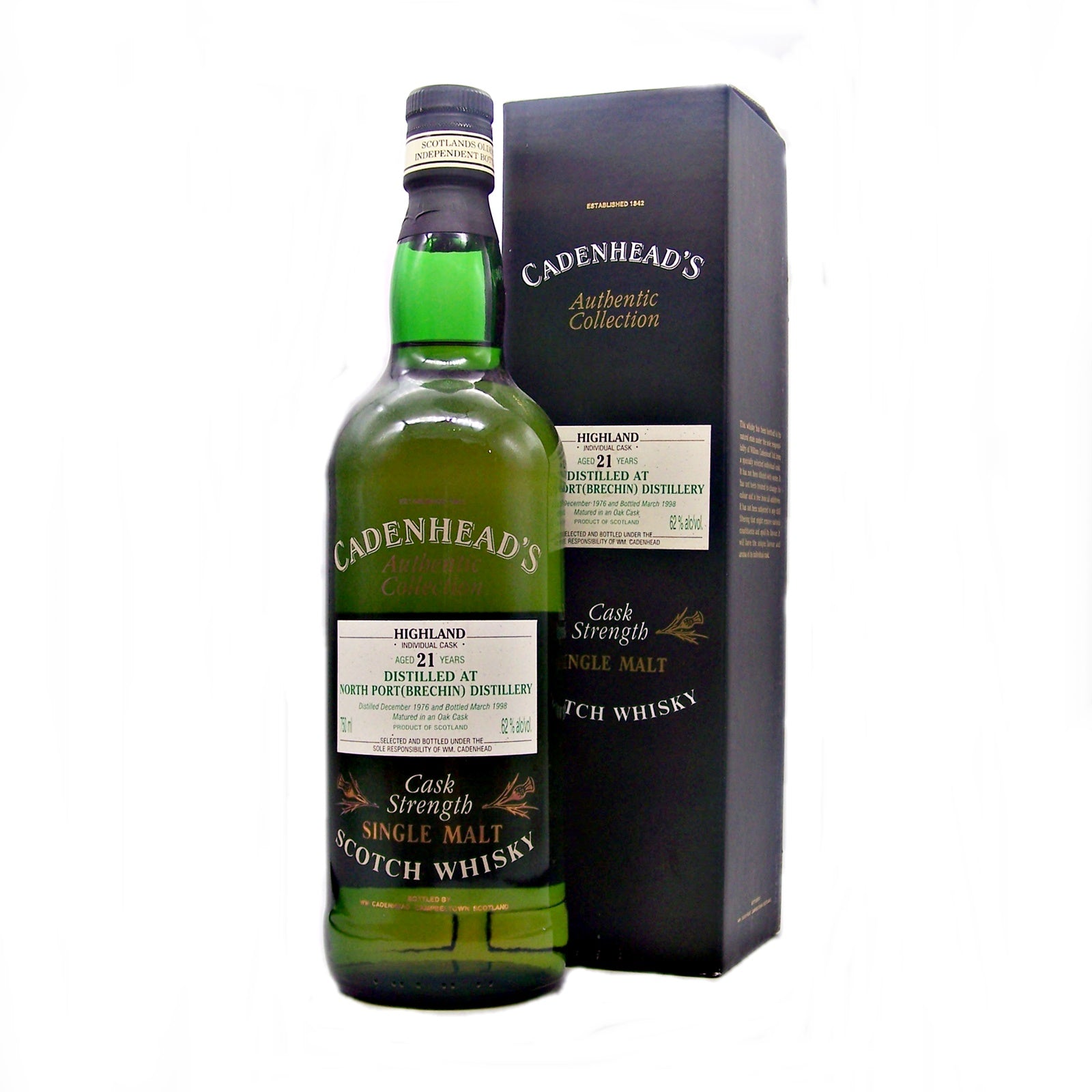 North Port Brechin 21 Year Old Cadenhead's Authentic Collection