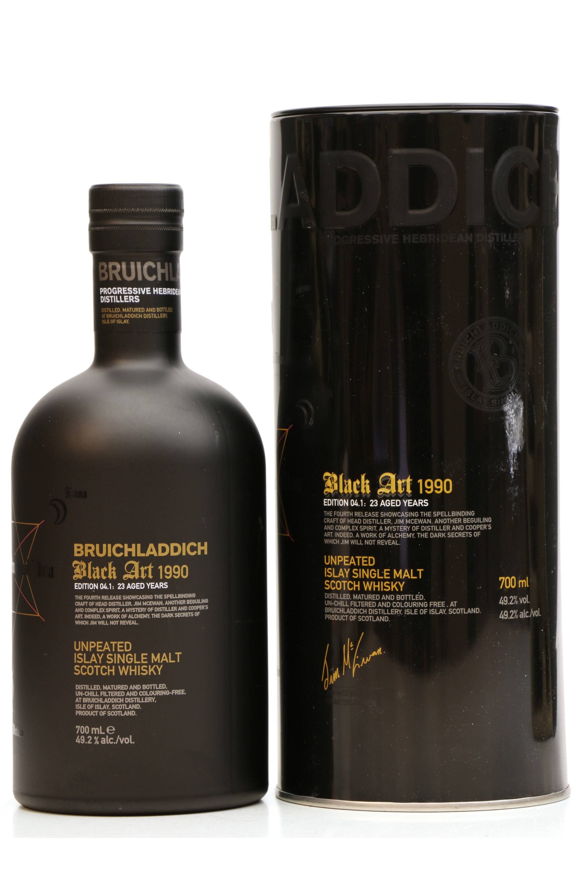 Bruichladdich 1990 - Black Art 04.1 - 23 year old