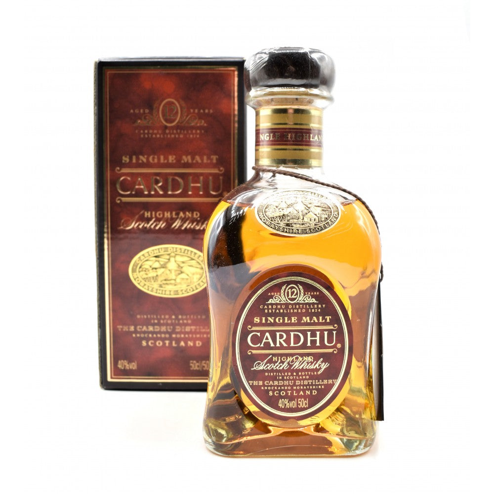 Cardhu 12 Year Old, Nineties Bottling with Box | 1 Litre