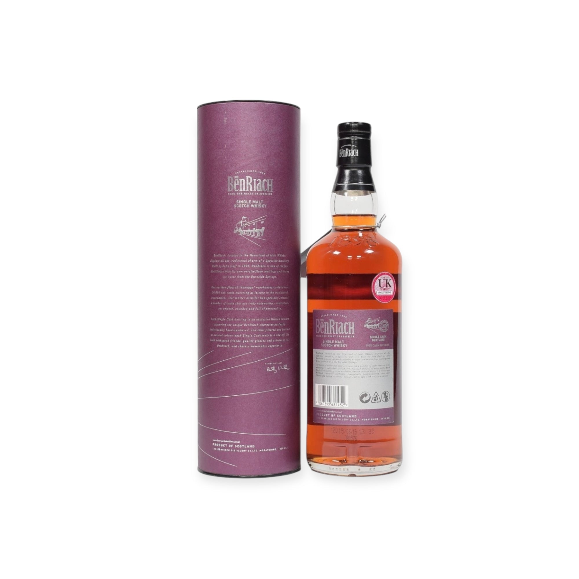  Benriach 1985 – 29 Year Old Peated – Single Cask – 70cl / 49%