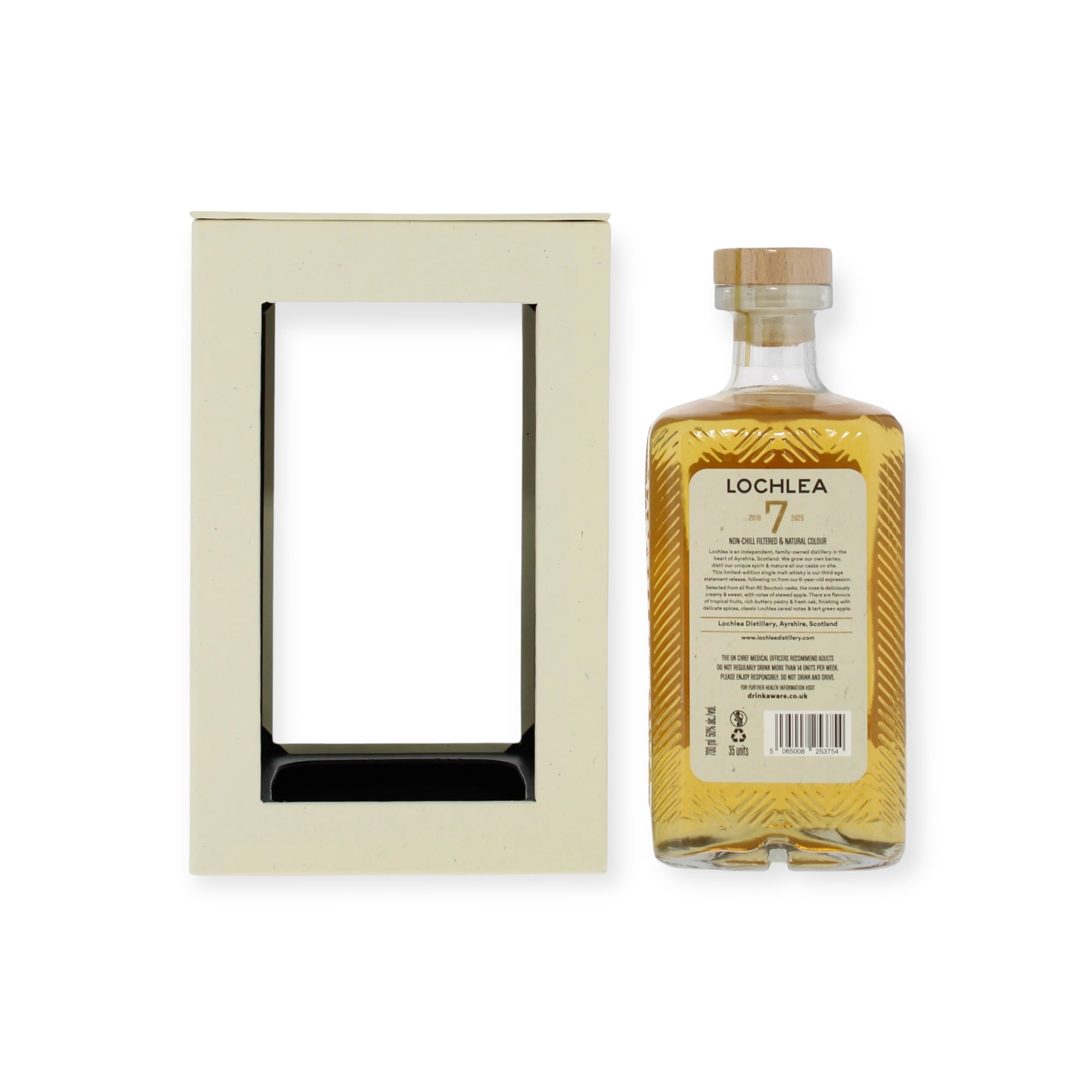 Lochlea 2018 7 Year Old 70cl 50% abv