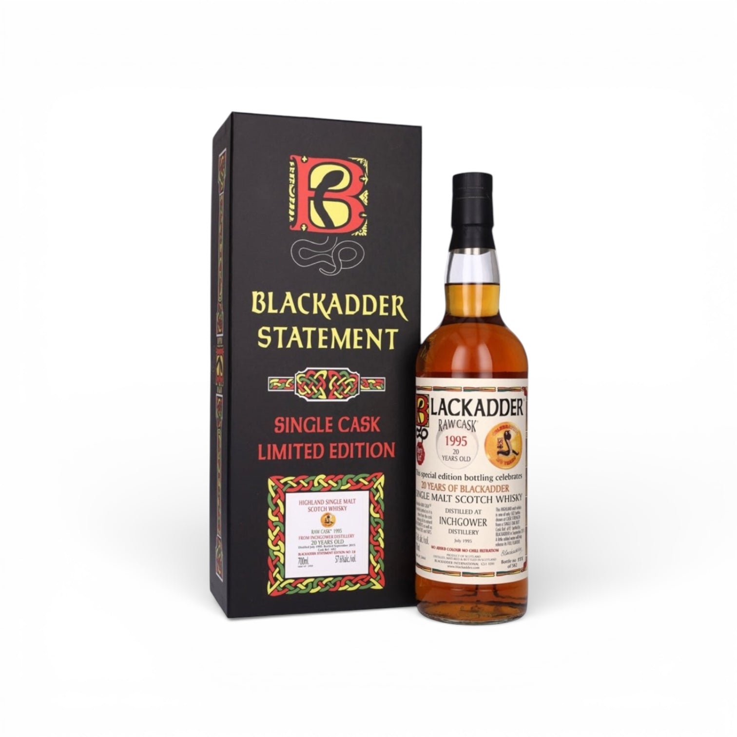 Inchgower 1995 - 20 Year Old - Blackadder