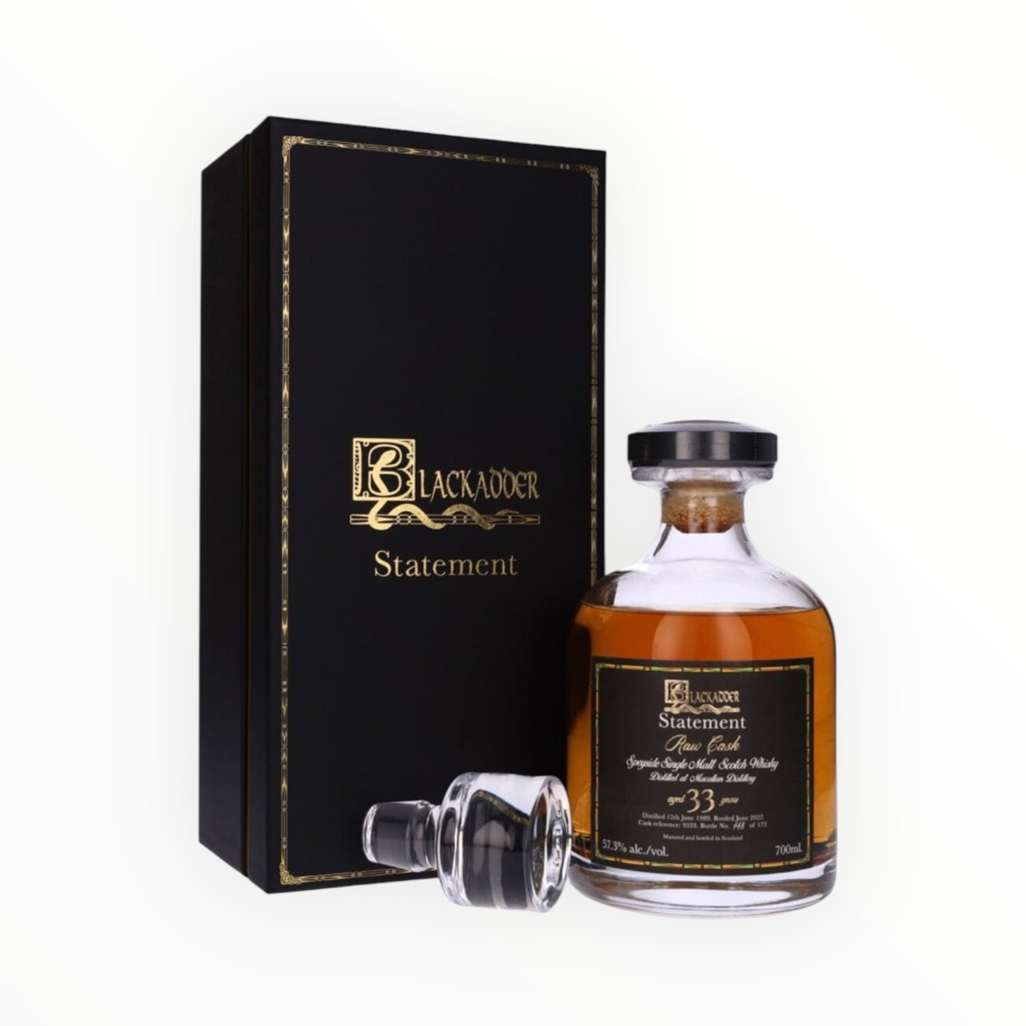 Macallan 1989 - 33 Year Old - Statement 53 - Blackadder Raw Cask