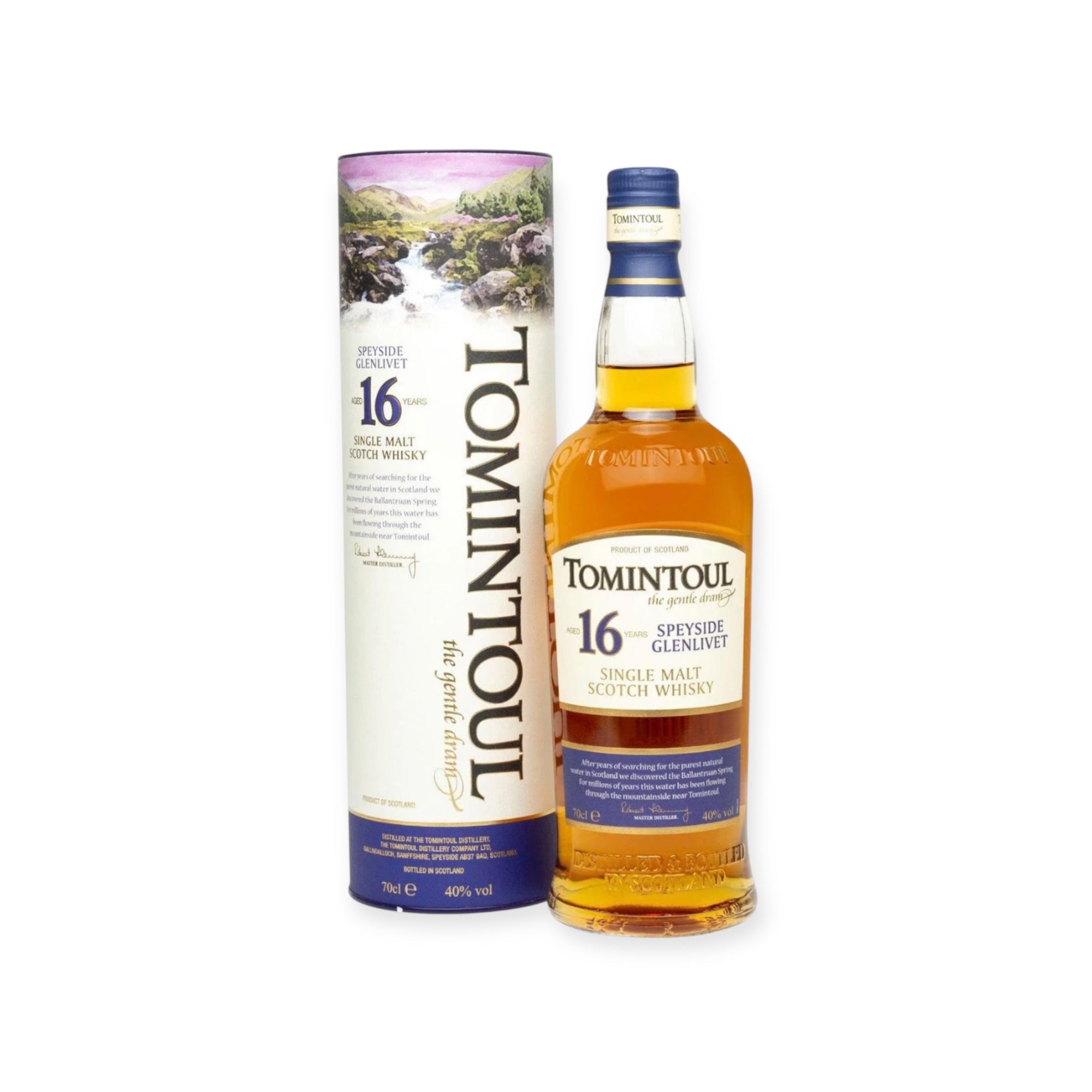 Tomintoul 16 Year Old 40% ABV