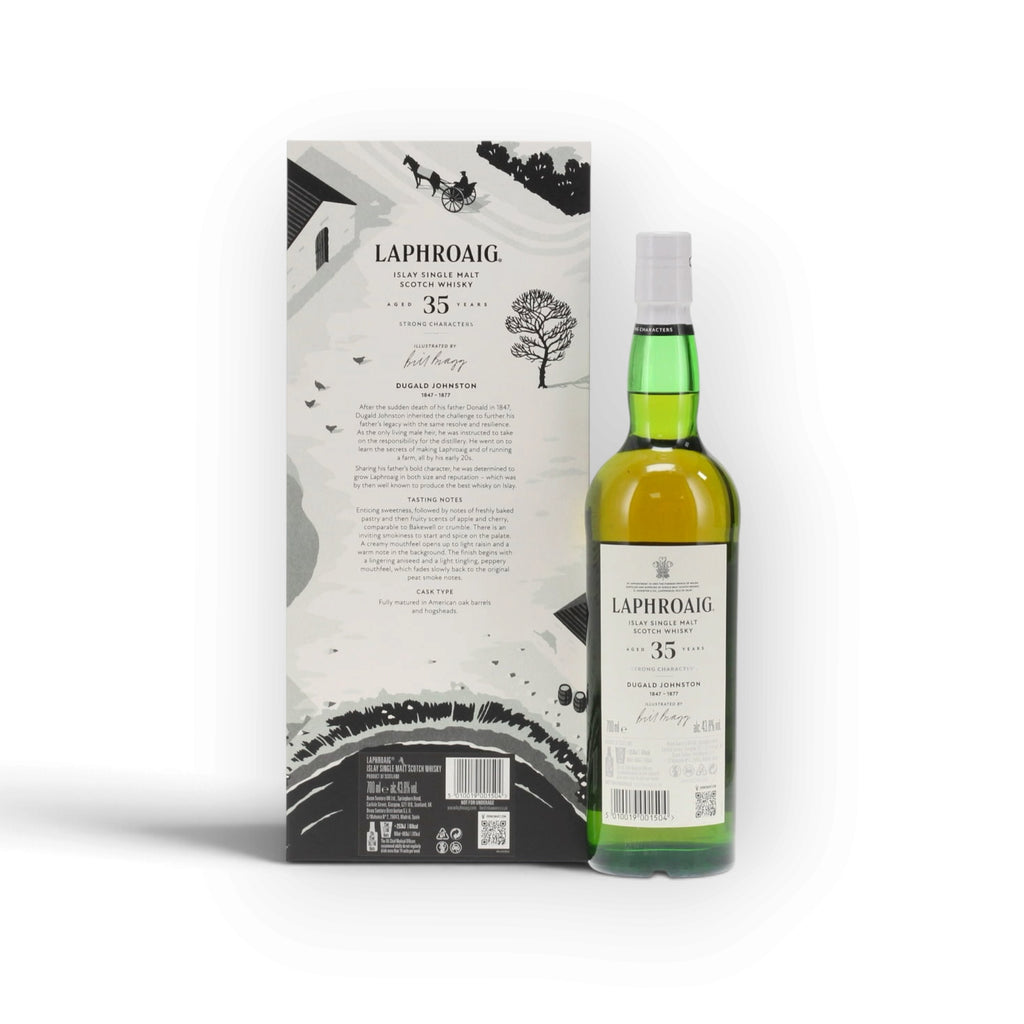 Laphroaig 35 Year Old | Strong Characters Chapter 2 | Dugald Johnston | 43.8% | 70cl | Islay Single Malt
