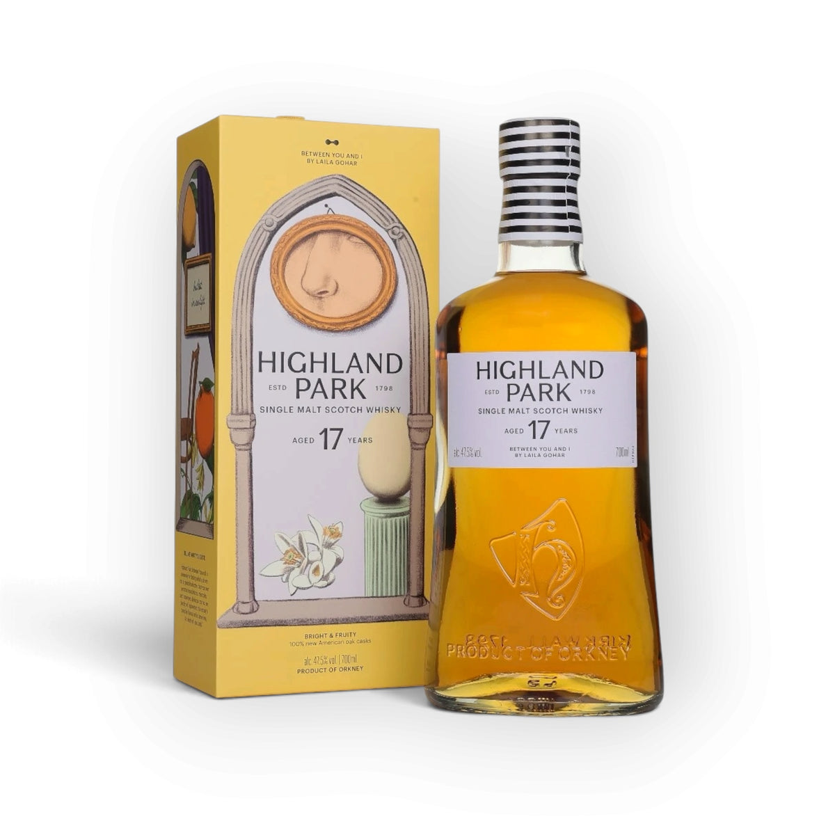Highland Park 17 Year Old Between You and I | Laila Gohar | 47.5% | 70cl | Orkney Single Malt
