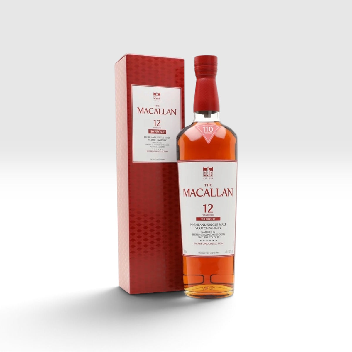The Macallan 12 Year Old 110 Proof | Limited Edition | 55% | 70cl | Speyside Single Malt