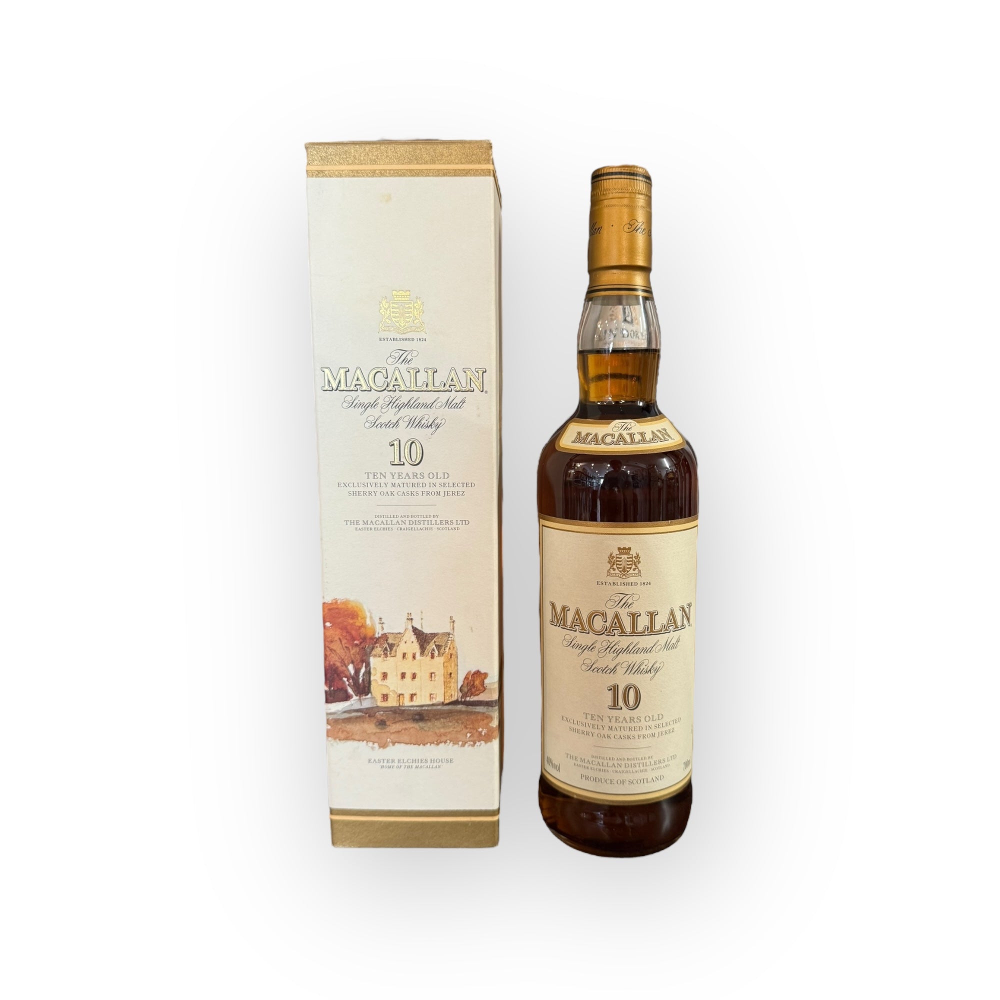 Macallan 10 year old exclusively matured in Sherry Oak Casks | Early 2000s