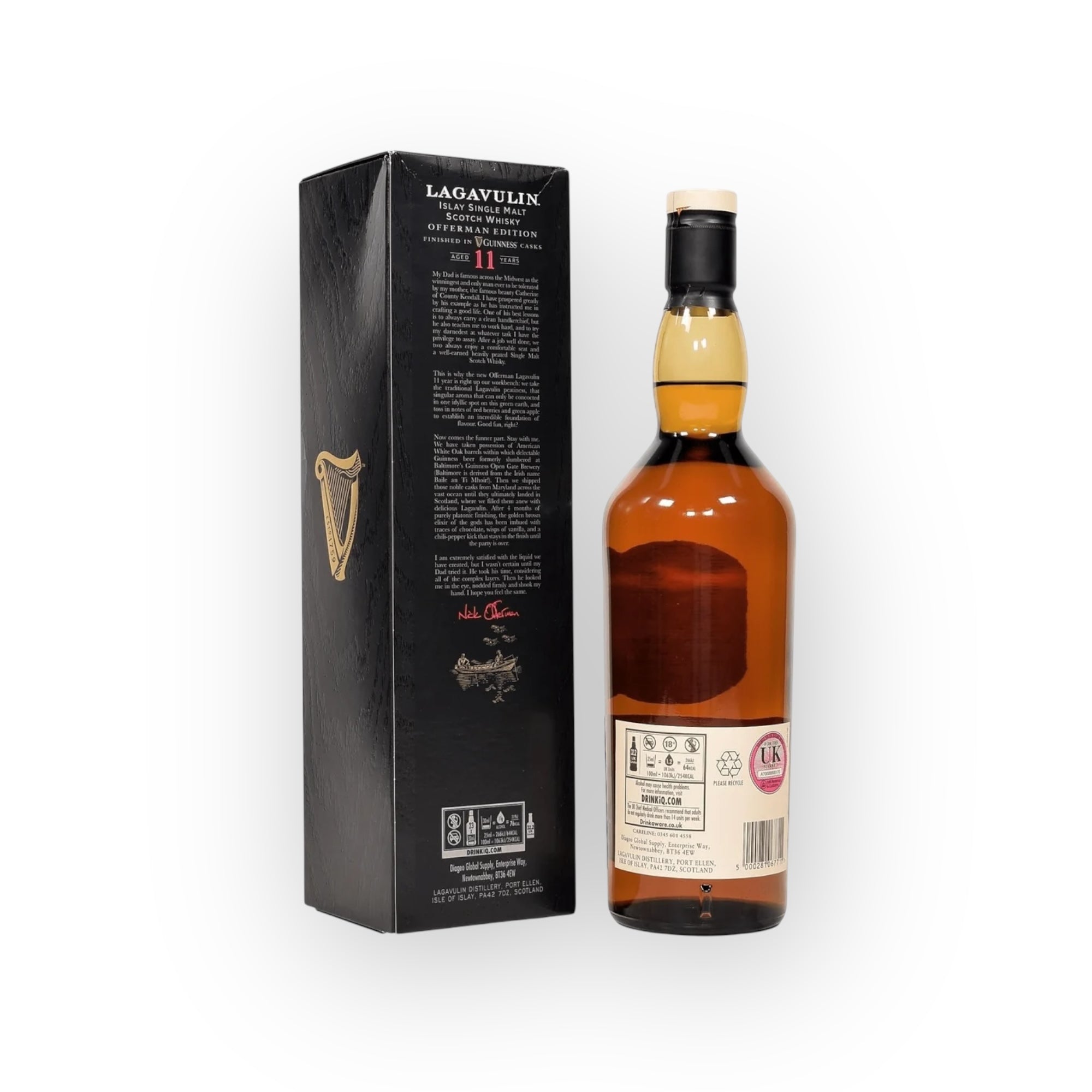 Lagavulin 11 Year Old - Offerman Edition Guinness Cask Finish