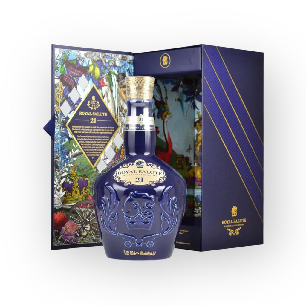 Chivas Royal Salute 21 Year Old Signature Blend Sapphire Whisky