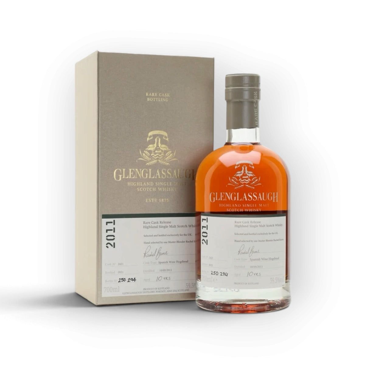 Glenglassaugh 2011 10 Year Old | Spanish Wine Cask #2421 | 59.5% | 70cl | 294 Bottles | Highland Single Malt