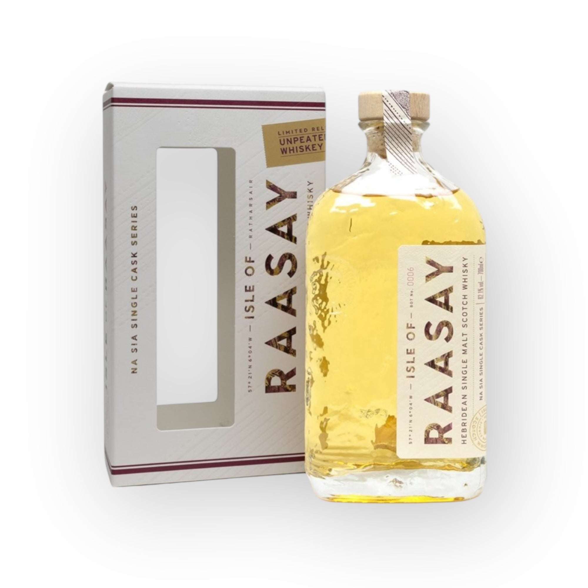 Isle of Raasay Ex-Rye Unpeated (Cask 19/258) – Na Sia Single Cask Collection