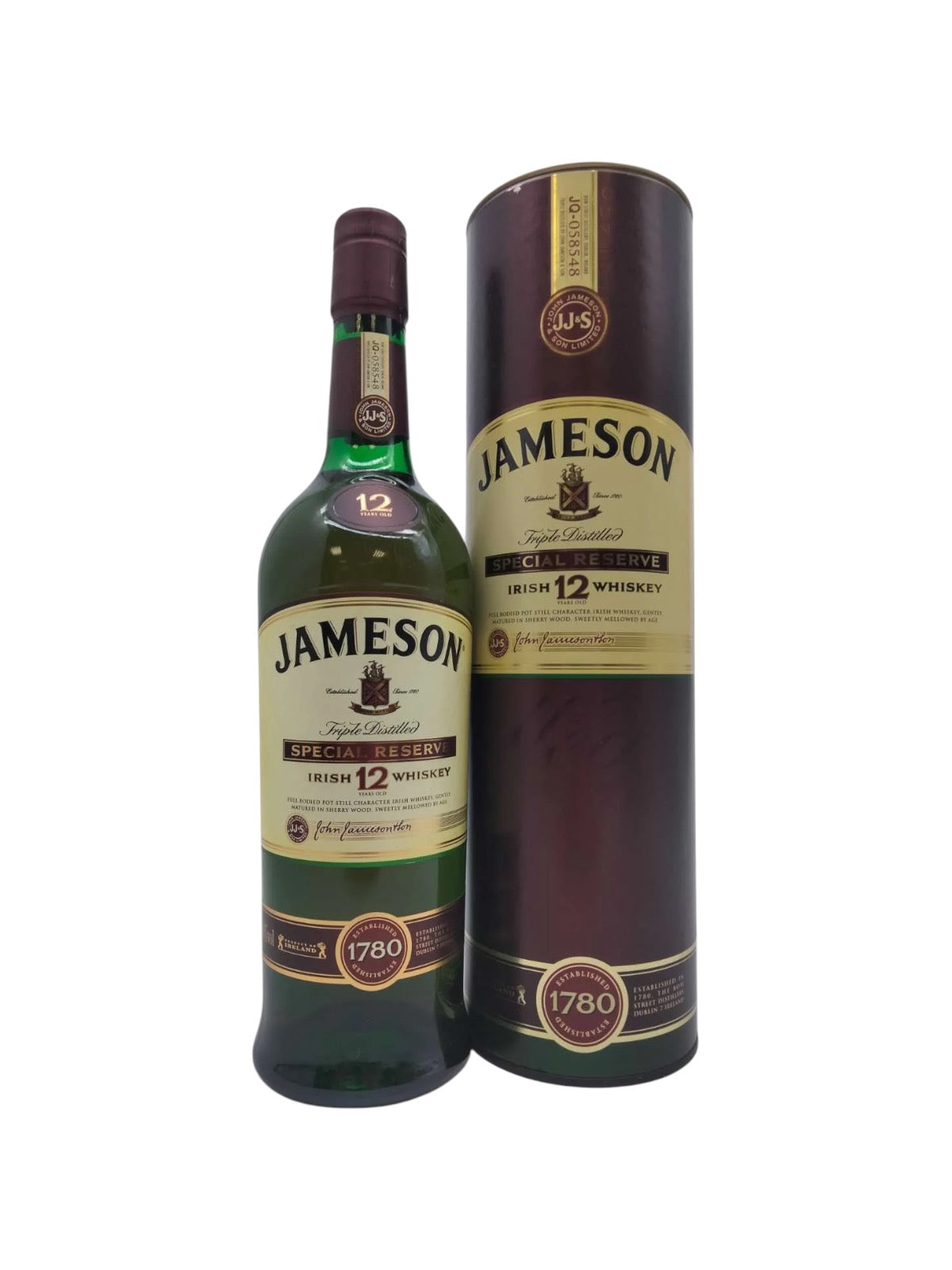 Jameson 12 Year Old Special Reserve Blended Irish Whiskey | 1980s bottling