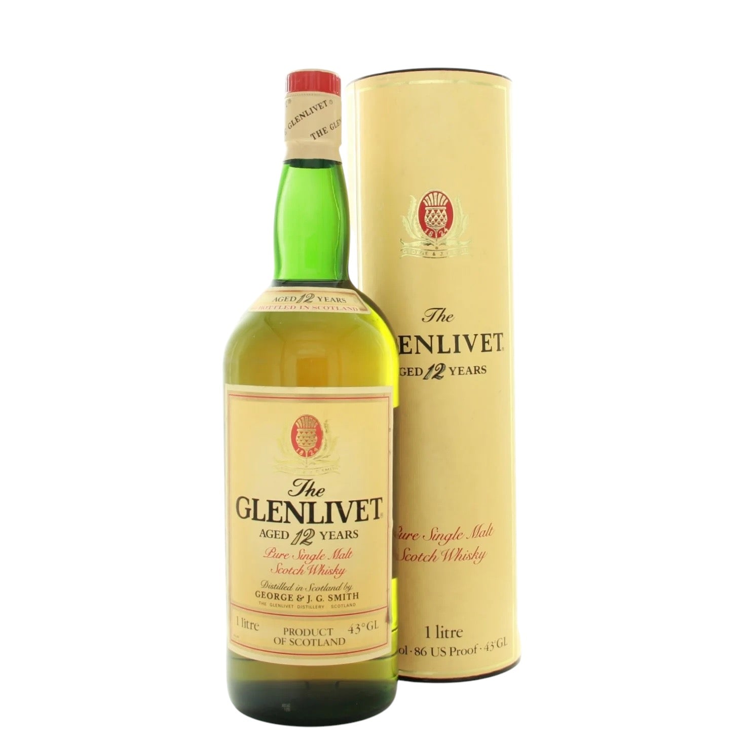 Glenlivet 12 year old (1 litre | 1980s)