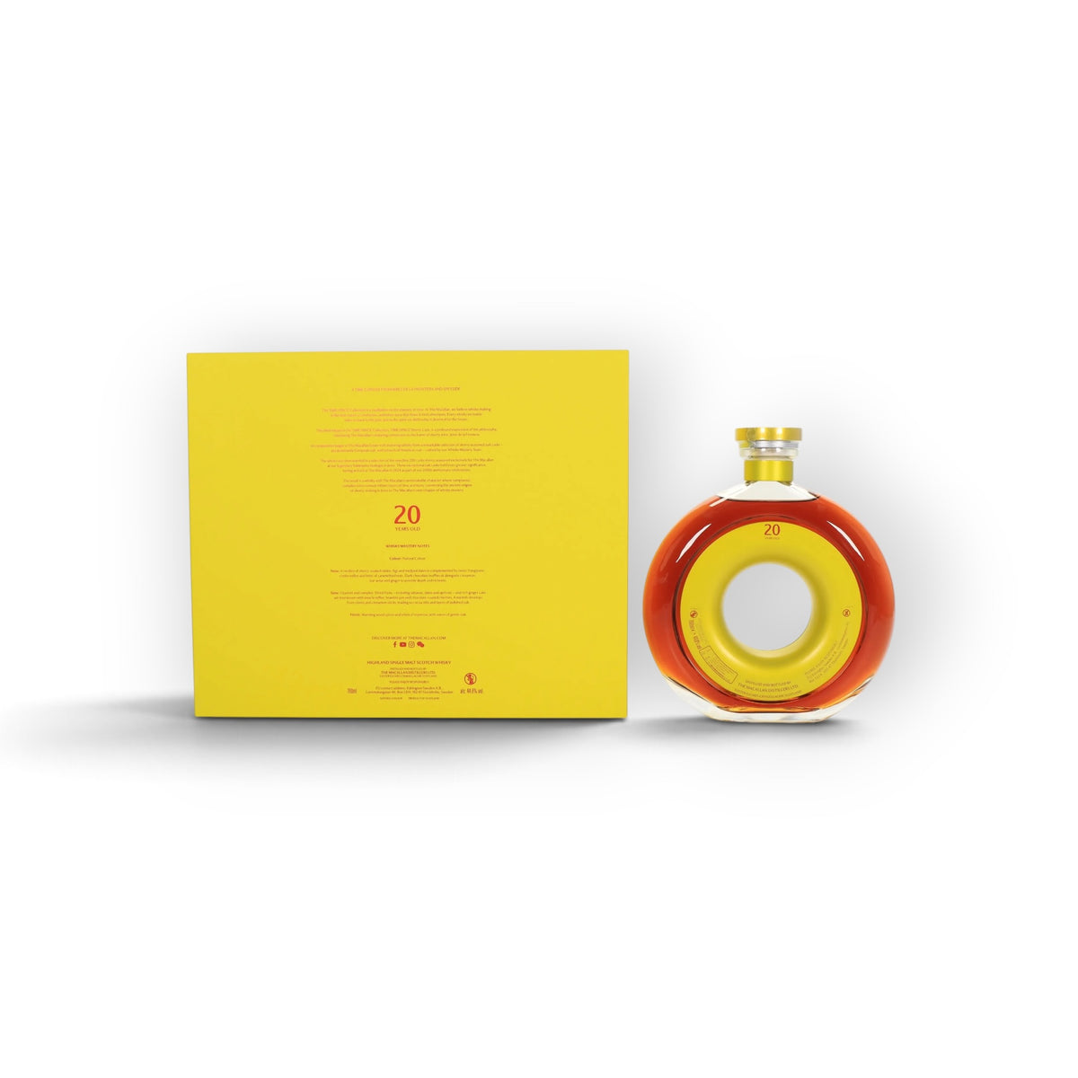 The Macallan TIME : SPACE Sherry Cask | 20 Year Old | Valdespino Sherry Seasoned | 44.8% | 70cl | Speyside Single Malt