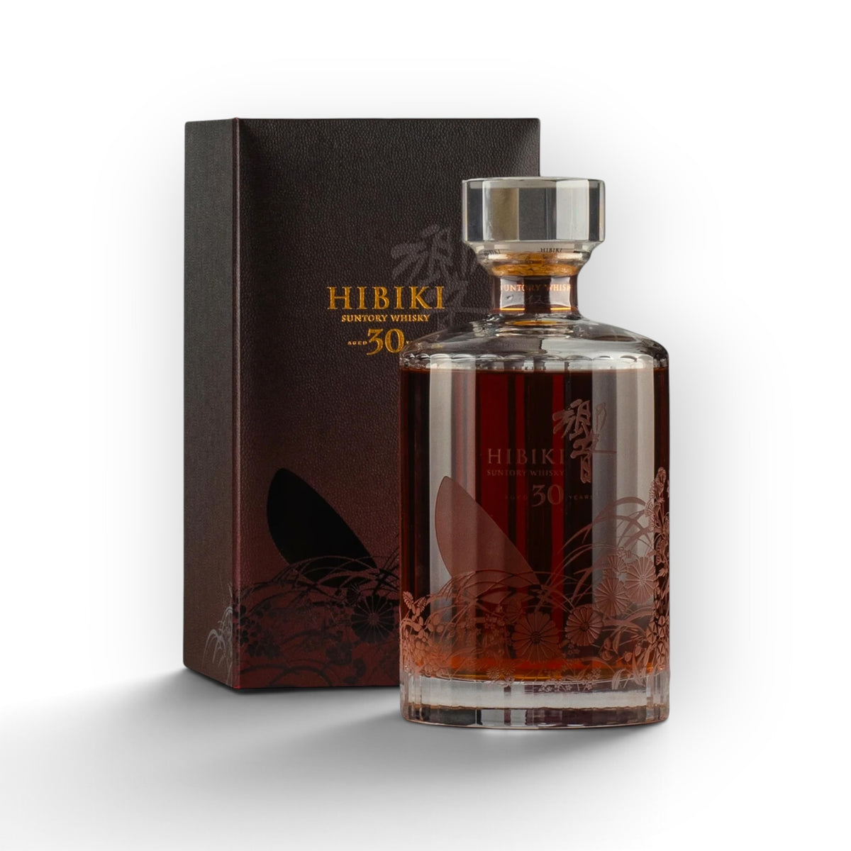 Hibiki 30 Year Old Kacho Fugetsu | Kagami Crystal Decanter | 43% | 70cl | 100 Bottles | Japanese Blended Whisky