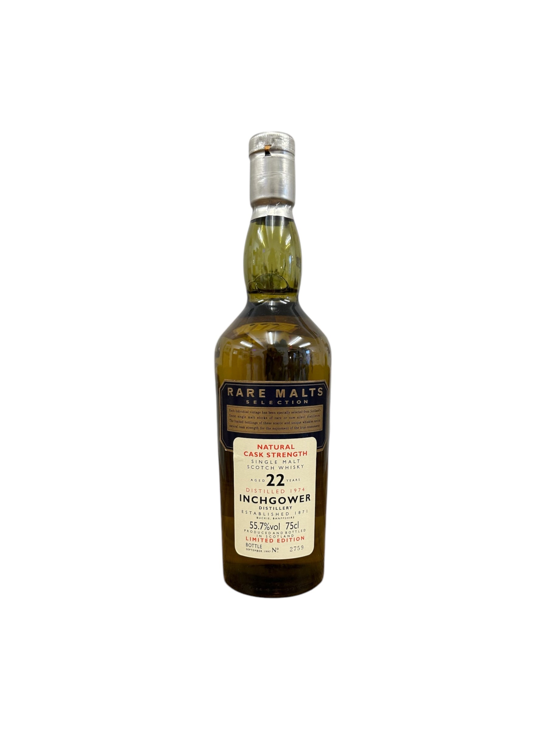 Inchgower 22 Year Old Rare Malts
