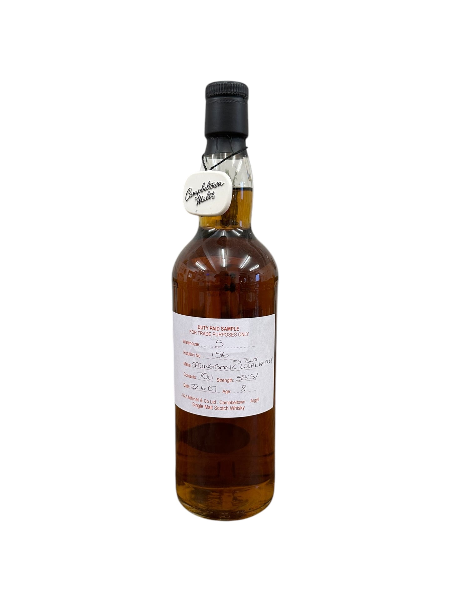 Springbank Local Barley 8 Year Old | Fresh Sherry Butt (2007)