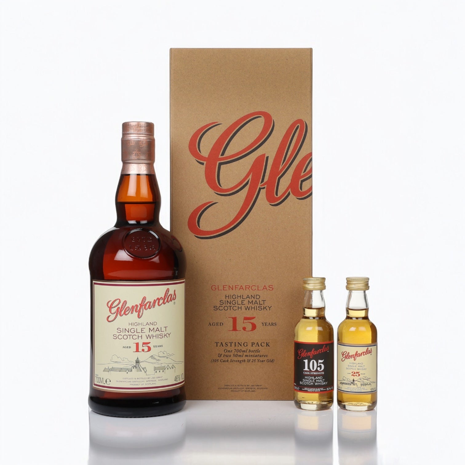 Glenfarclas 15 Year Old Gift Set
