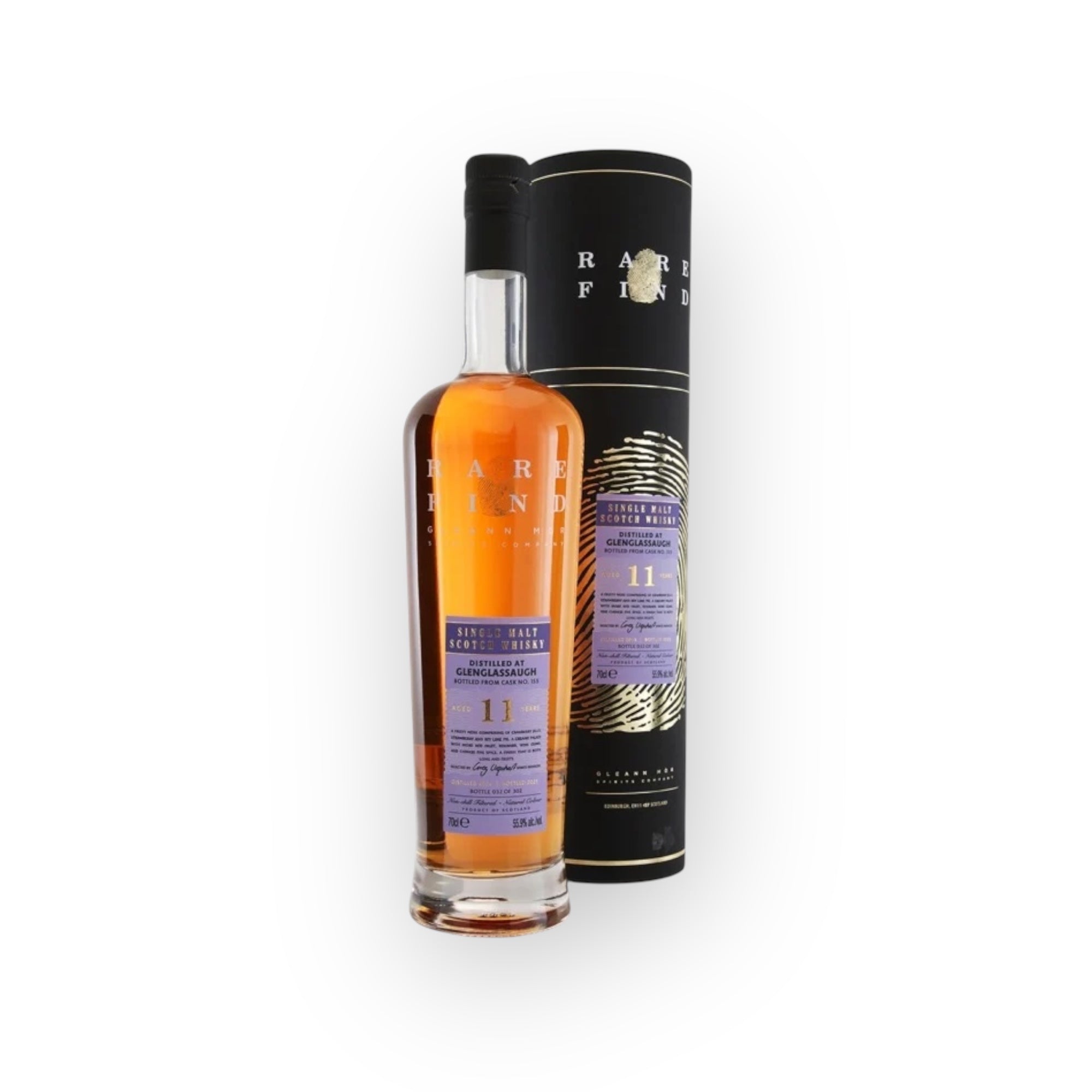 Glenglassaugh 11 Year Old FF St Emilion Finish Rare Find 55.9%