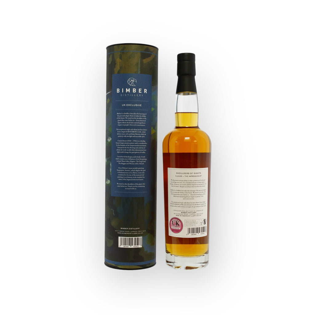 Bimber Shoulders of Giants Claude – The Impressionist 70cl / 57% ABV