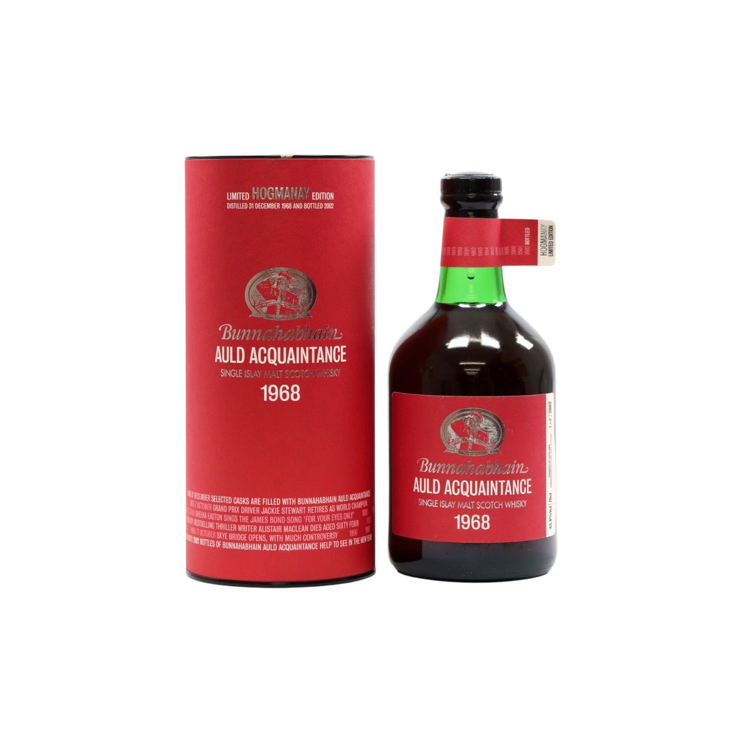 Bunnahabhain - 34 Year Old - 1968 Auld Acquaintance - 43.8%