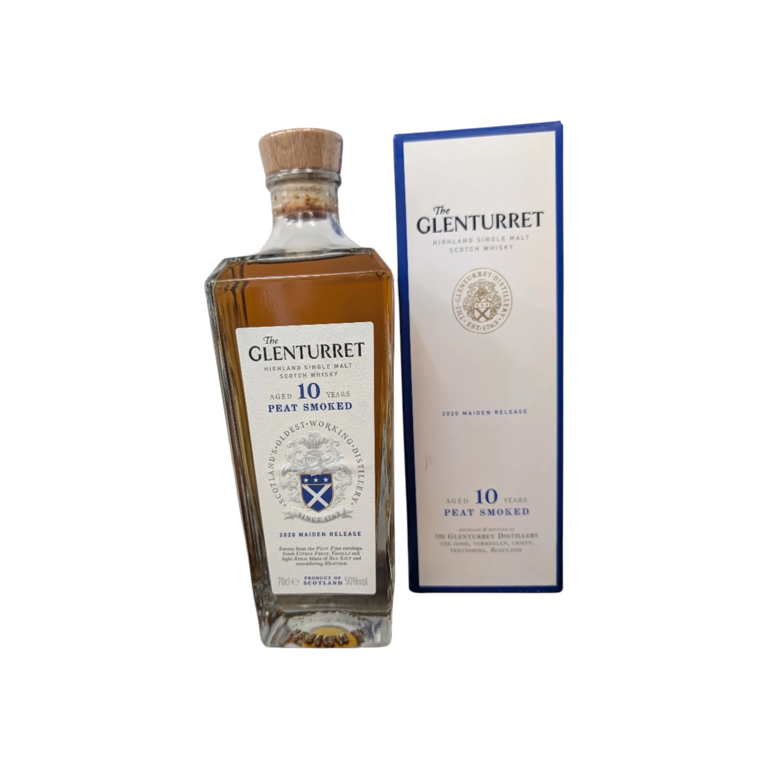 Glenturret Peat & Smoke 10 Year Old Maiden Release