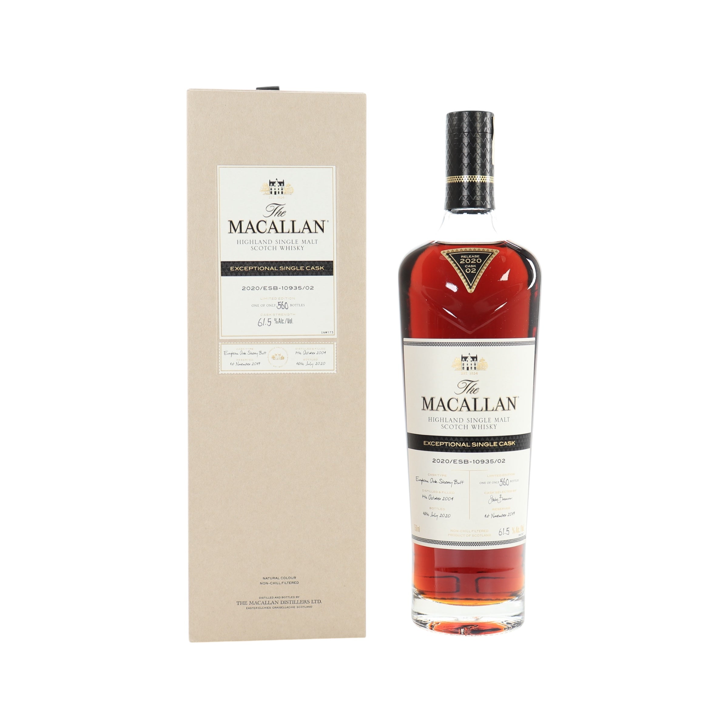 Macallan - 2004 Exceptional Single Cask (#10935-02, 2020)