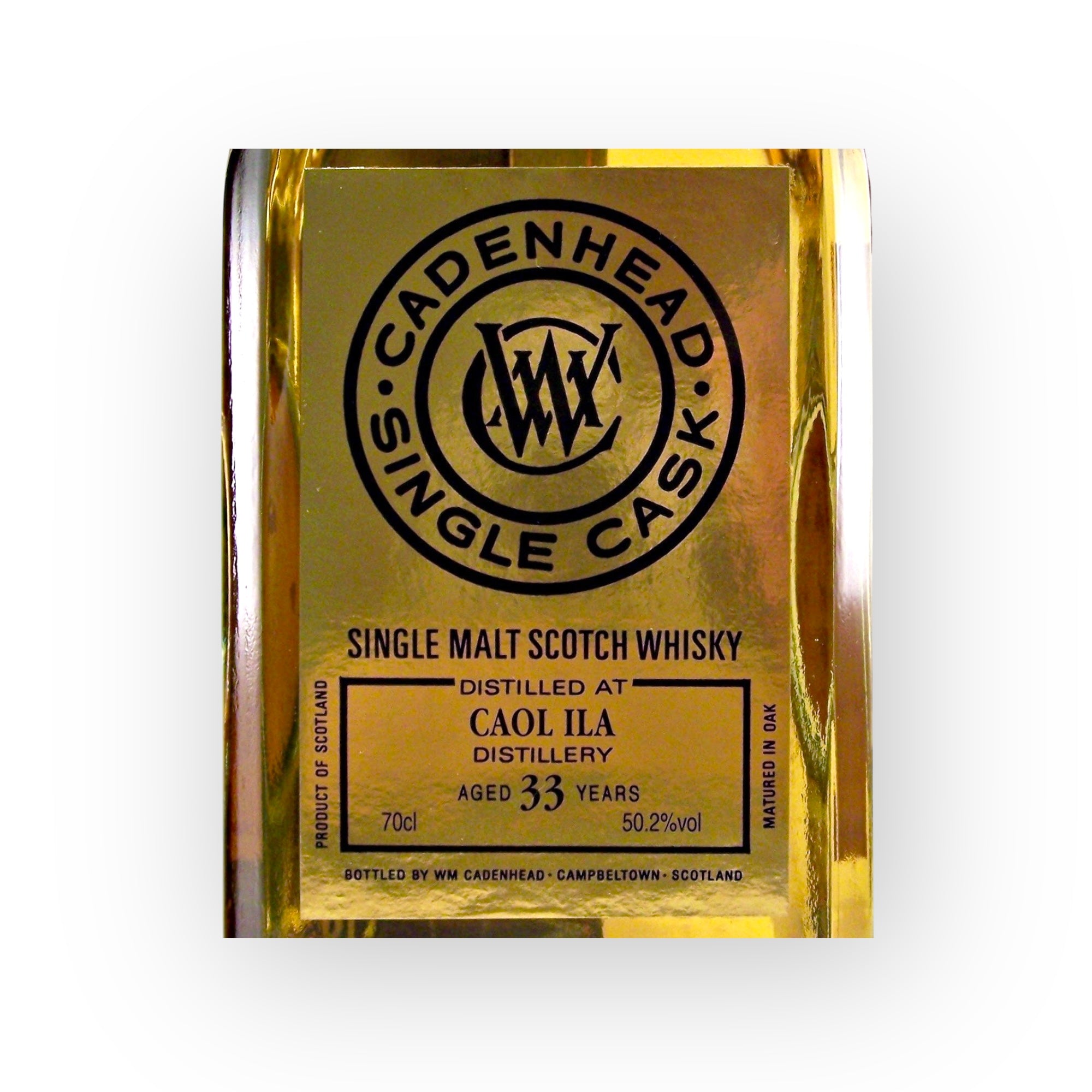 Caol Ila 33 Years Old 1983 Cadenhead's Single Cask 175th Anniversary
