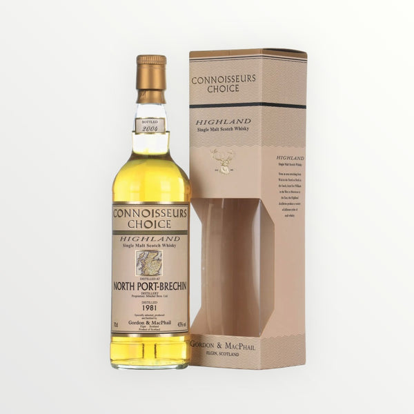 North Port-Brechin 1981 (Gordon & MacPhail) Connoisseurs Choice Single Malt Scotch Whisky 70cl
