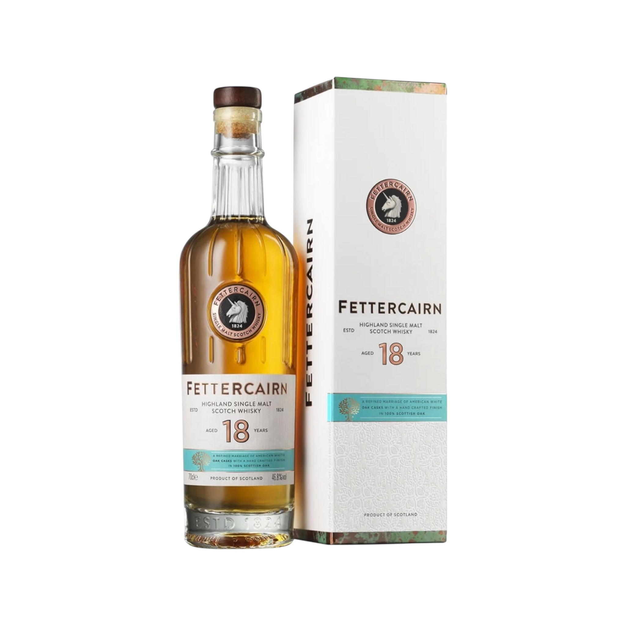 Fettercairn 18 Year Old Scottish Oak Cask Single Malt