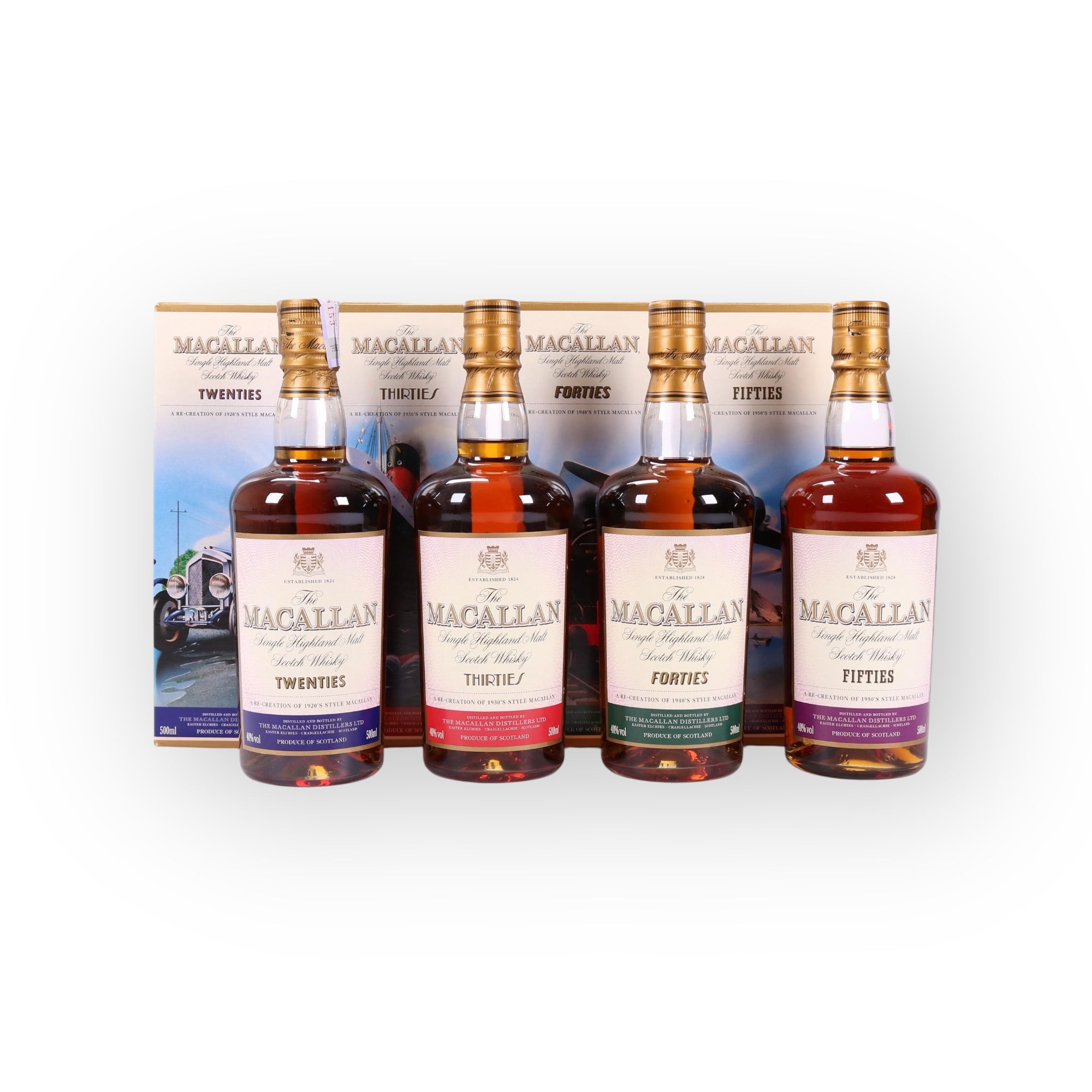Macallan Travel Decades (4 x 50cl)