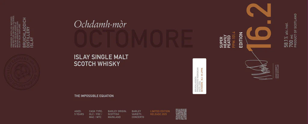Octomore 16.2 5 Year Old