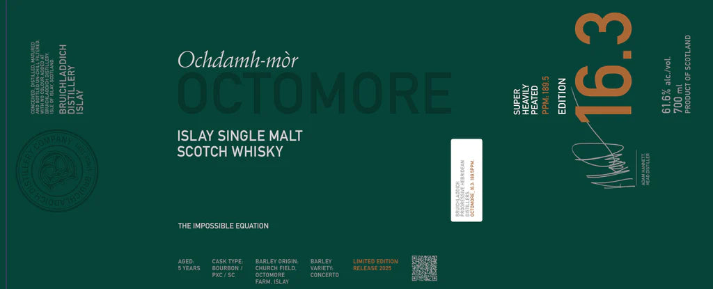 Octomore 16.3 5 Year Old