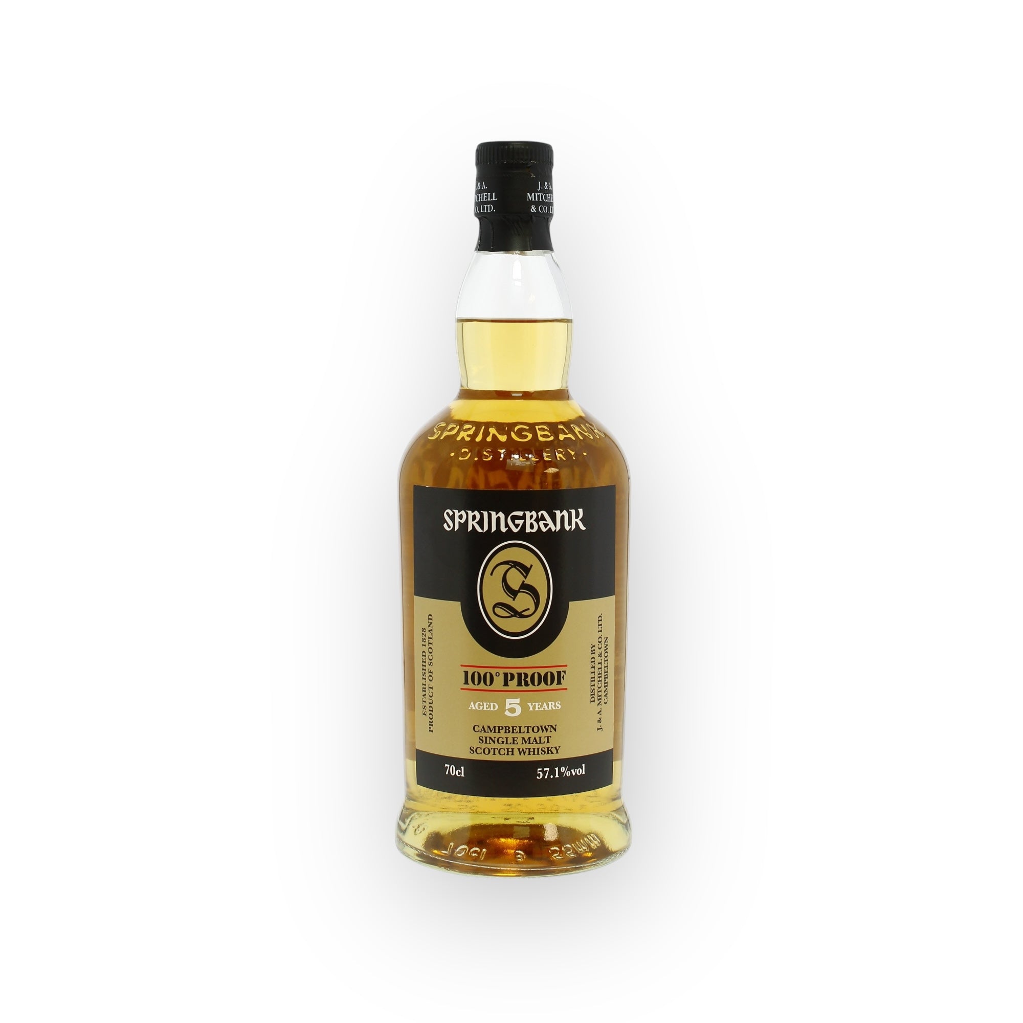 Springbank 5 Year Old 100 Proof