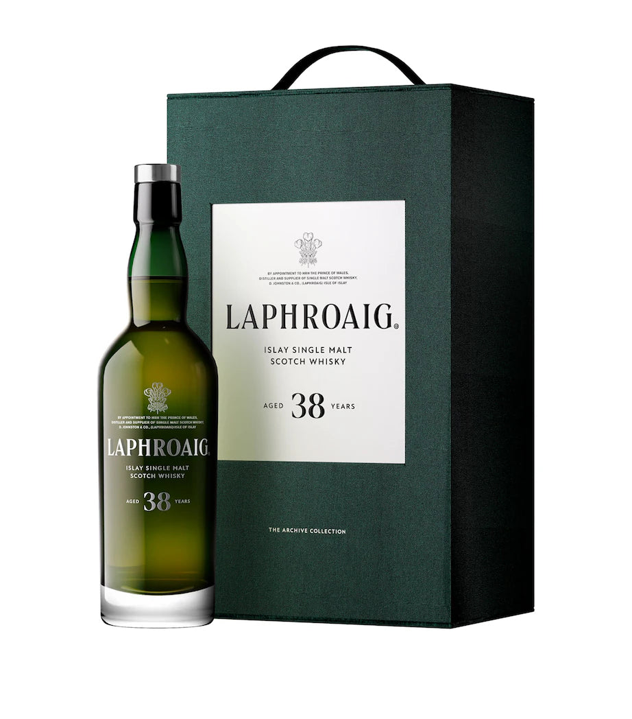 Laphroaig 38 Year Old Archive Collection Islay Single Malt Scotch Whisky 70cl