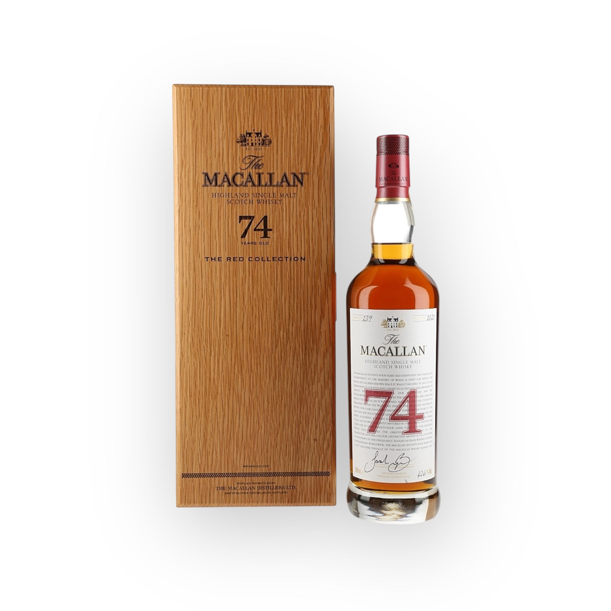 Macallan The Red Collection 74 Year Old – Whiskys.co.uk