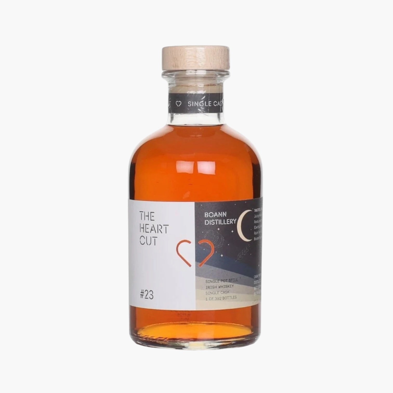 Boann Distillery 4 Year Old 2021 (The Heart Cut #23) Single Pot Still Irish Whiskey (50cl, 61.7% ABV)