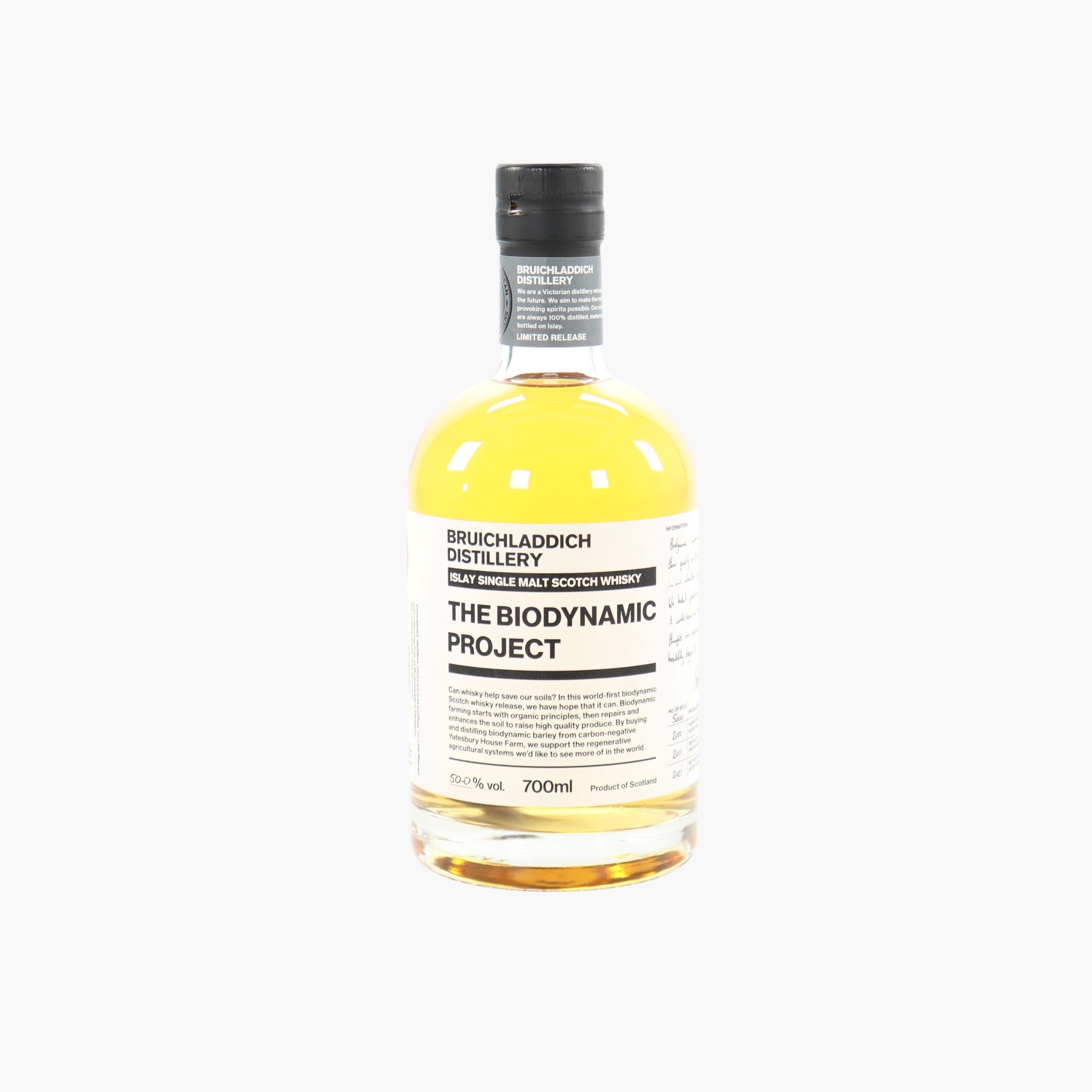 Bruichladdich Biodynamic Project 50% 70cl