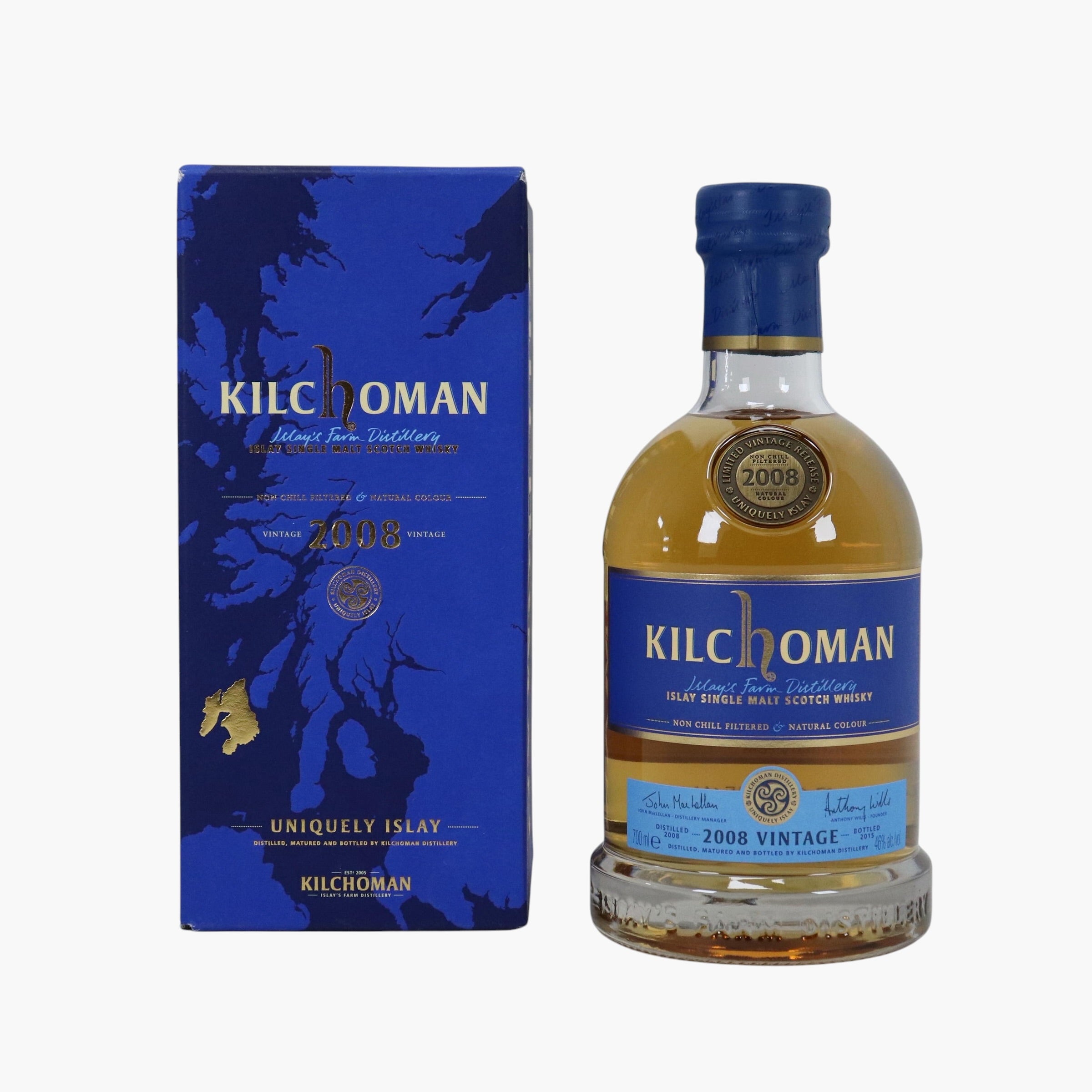 Kilchoman 2008 Vintage 46% 70cl