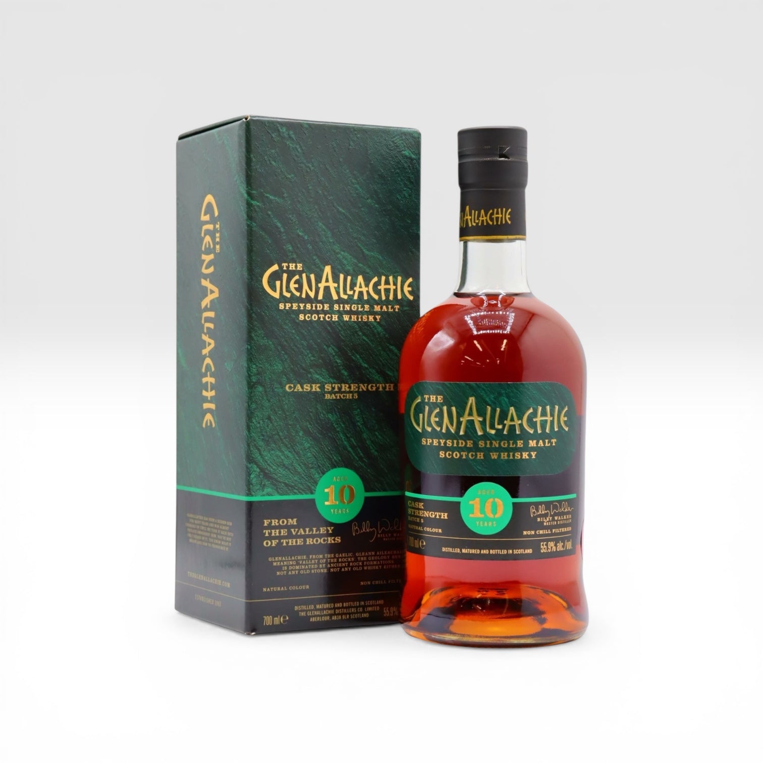 Glenallachie 10 Year Old Cask Strength Batch 5 55.9% 70cl
