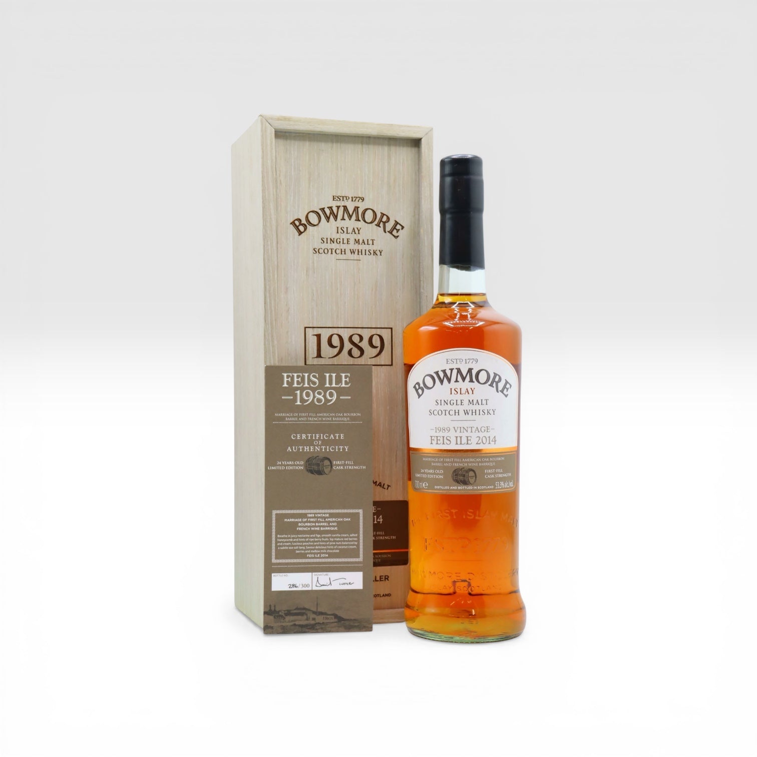 Bowmore Feis Ile 2014 24 Year Old Islay Single Malt Scotch Whisky